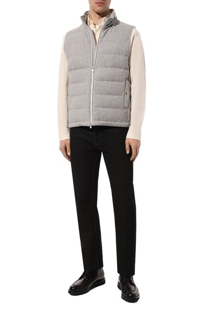 Пуховый жилет BRUNELLO CUCINELLI, арт. MM4851714, фото 2