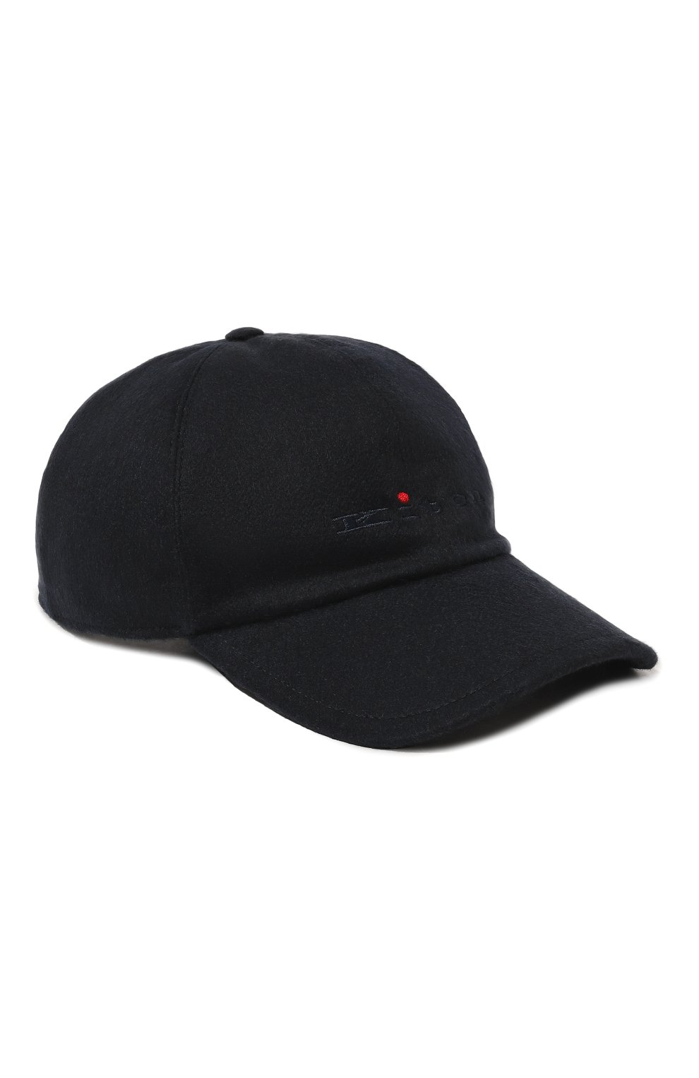 Кашемировая бейсболка KITON темно-синего цвета по цене 77500 руб., арт. UCAPP06/229B, фото 1 Кашемировая бейсболка KITON, арт. UCAPP06/229B, фото 1