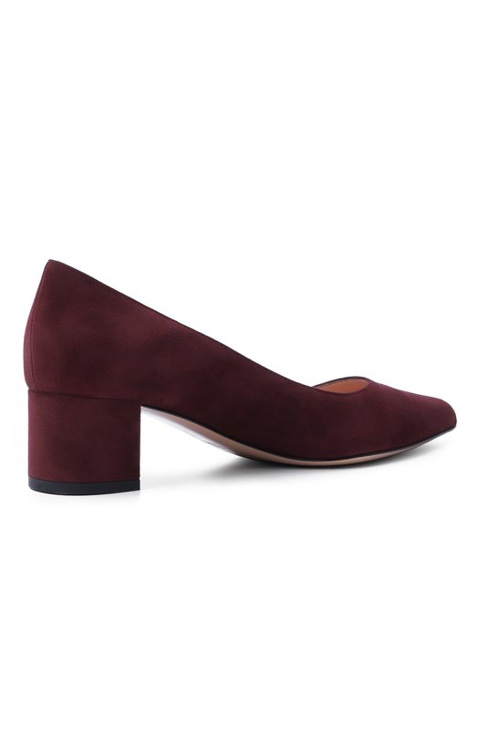 Замшевые туфли Piper 45 Gianvito Rossi G22171.45RIC.CAMR0YA Бордовый  G22171.45RIC.CAMR0YA Фото 5