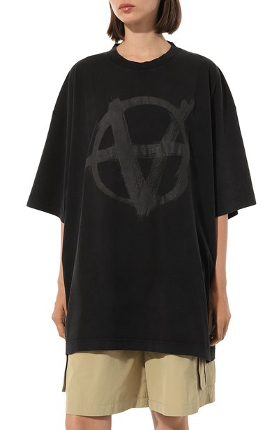 Хлопковая футболка VETEMENTS, арт. UE54TR190B, фото 3