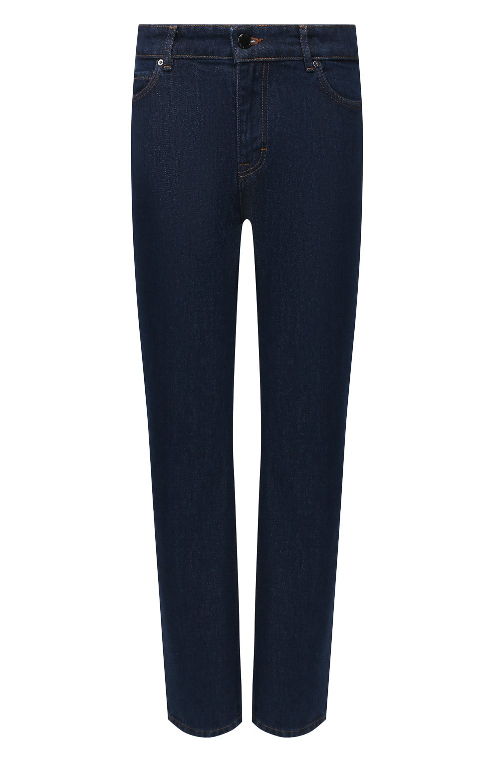 Джинсы VICTORIA, VICTORIA BECKHAM темно-синего цвета по цене 27350 руб., арт. 2120DJE000827A, фото 1 Джинсы VICTORIA, VICTORIA BECKHAM, арт. 2120DJE000827A, фото 1