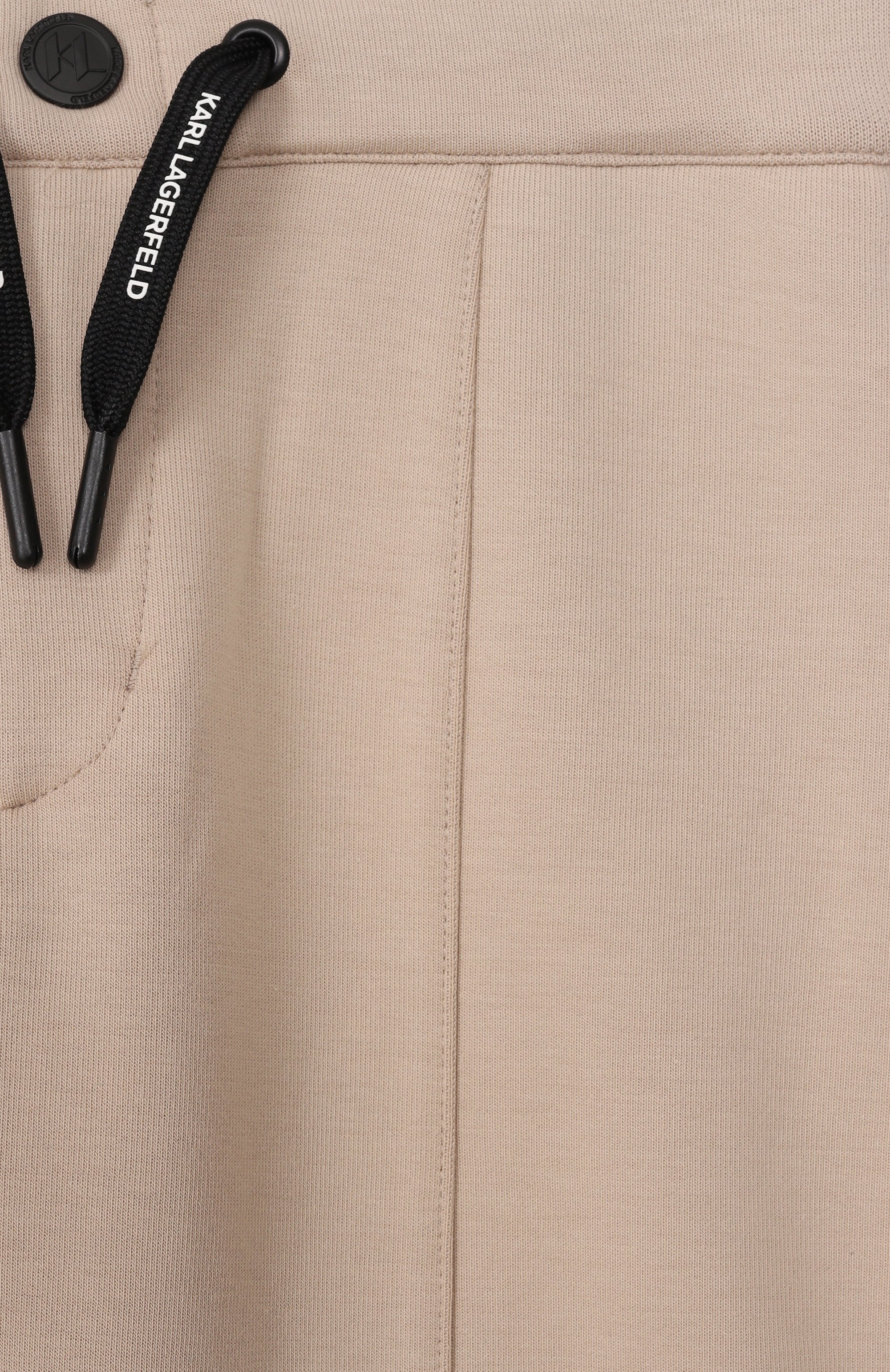 Шорты KARL LAGERFELD KIDS бежевого цвета по цене 19110 руб., арт. Z31084, фото 3 Шорты KARL LAGERFELD KIDS, арт. Z31084, фото 3