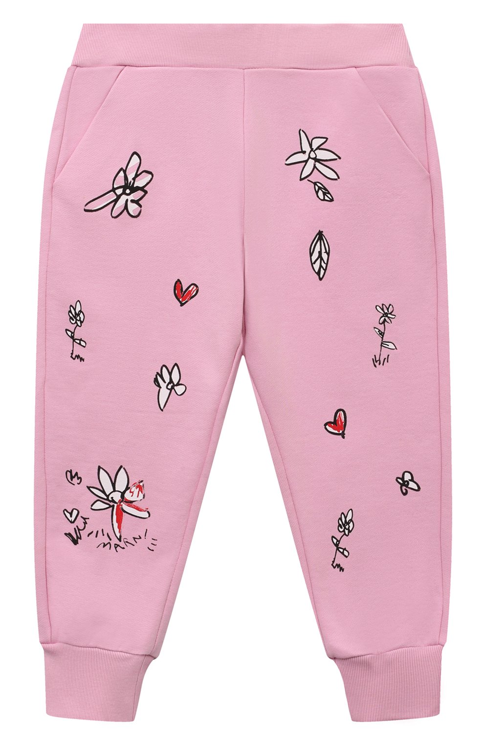 Хлопковые джоггеры MARNI, арт. M01233/M00RE, фото 1