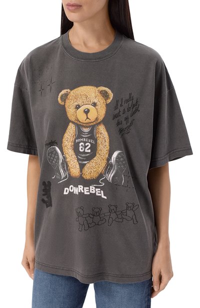 Хлопковая футболка DOMREBEL, арт. PLAY SKETCH/T-SHIRT, фото 3