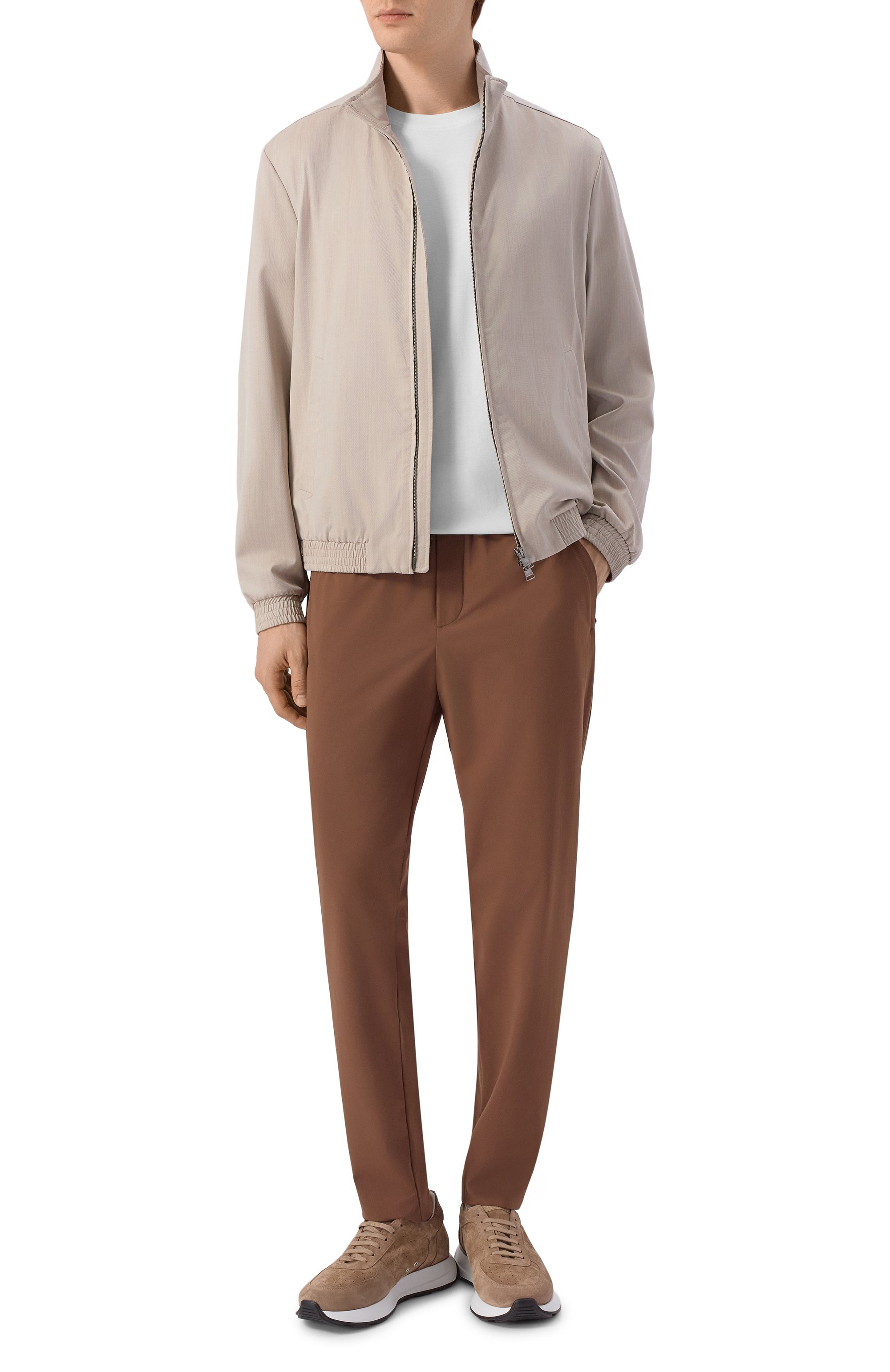 Брюки DUNO коричневого цвета по цене 21550 руб., арт. RAS/TREVI, фото 2 Брюки DUNO, арт. RAS/TREVI, фото 2