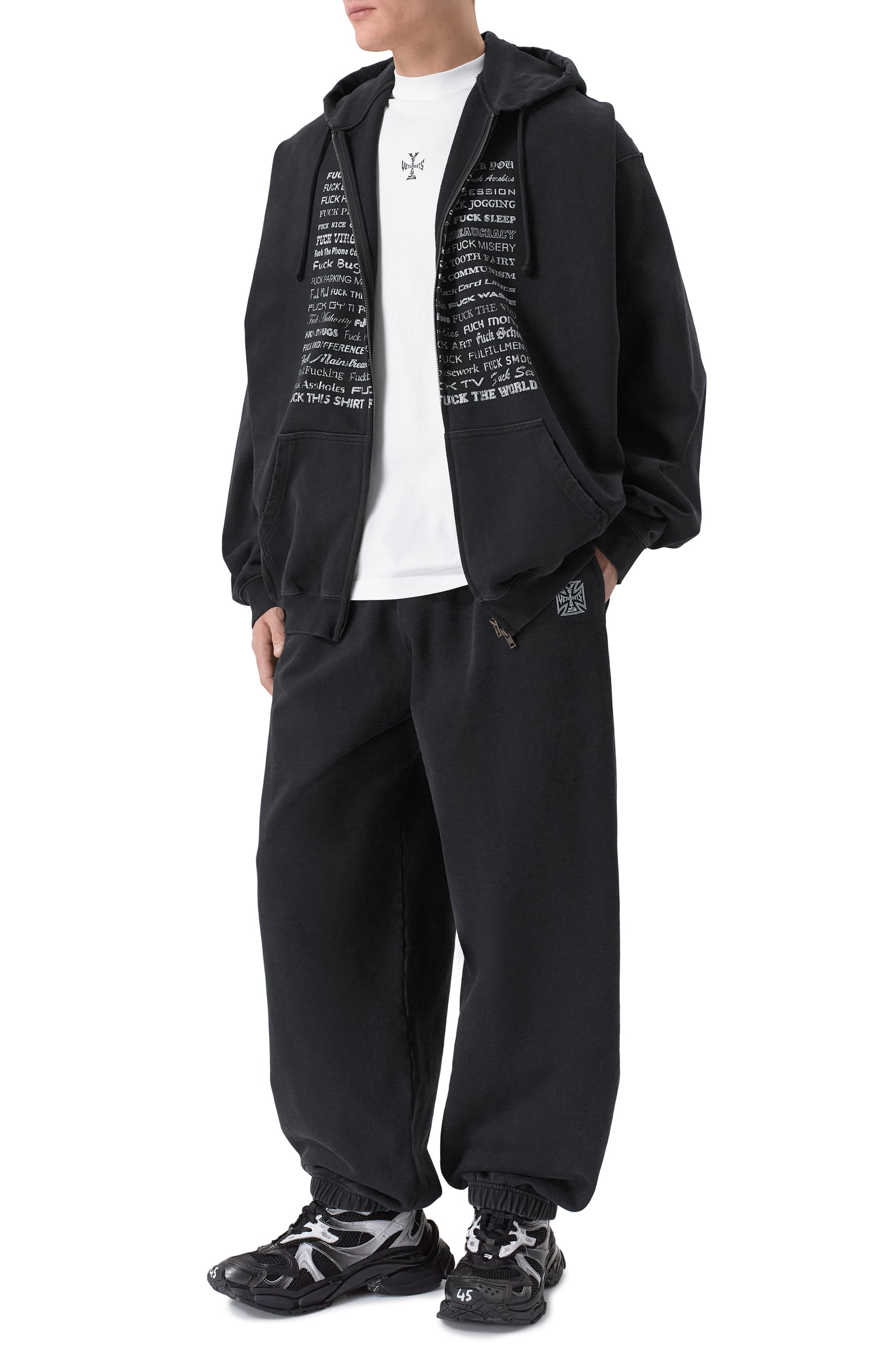 Хлопковая футболка VETEMENTS, арт. ME76TR175W/1200 LIGHT JERSEY, фото 2