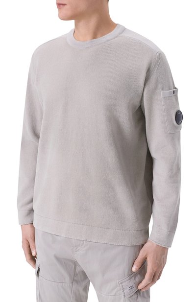 Хлопковый джемпер C.P. COMPANY, арт. 20CMKN091A/005687G, фото 3