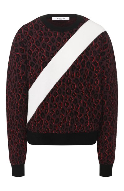 Женский пуловер из смеси вискозы и хлопка GIVENCHY, арт. BW905P4Z3U