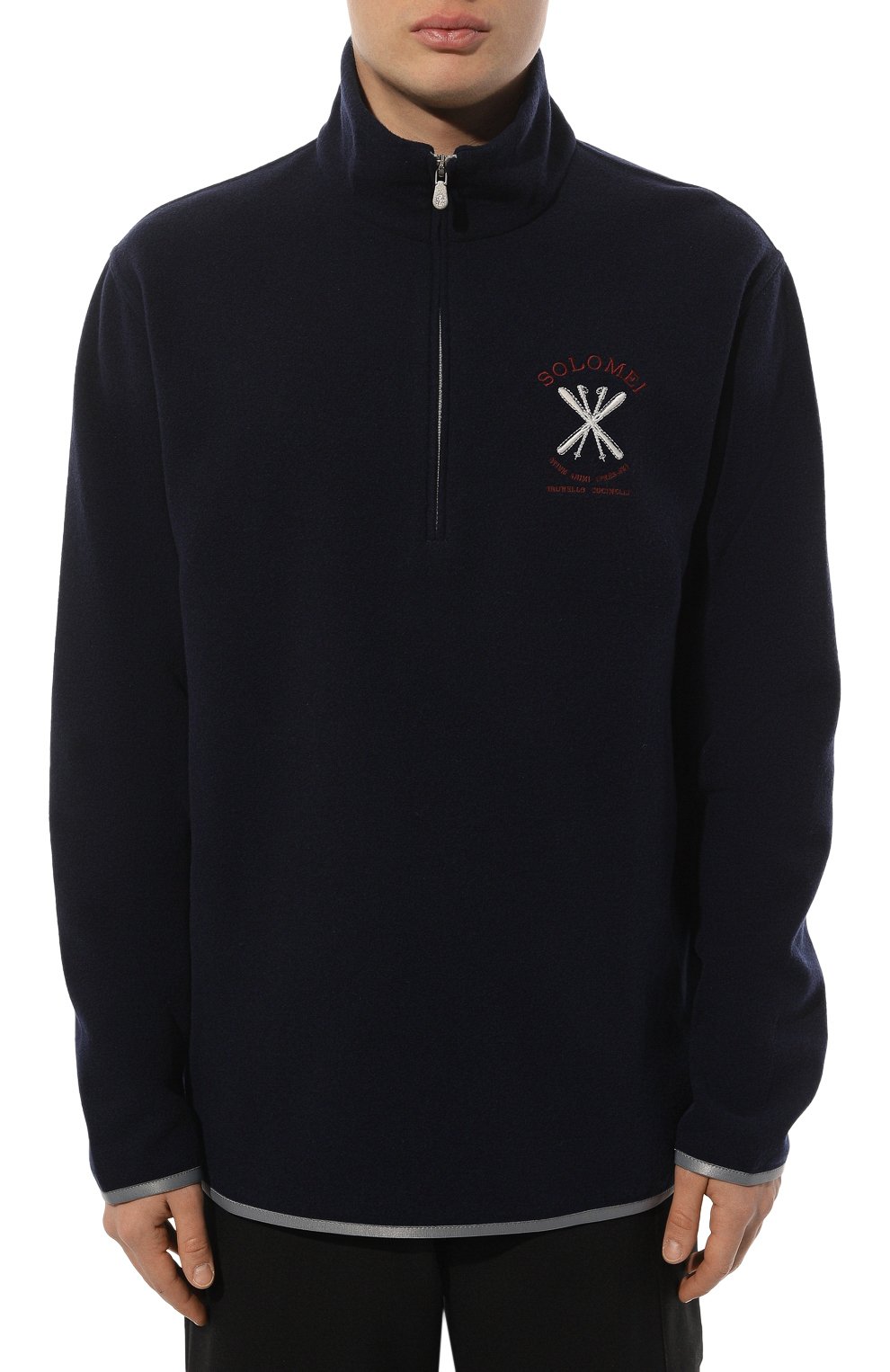 Свитшот из кашемира и хлопка BRUNELLO CUCINELLI, арт. MM818B2230, фото 3