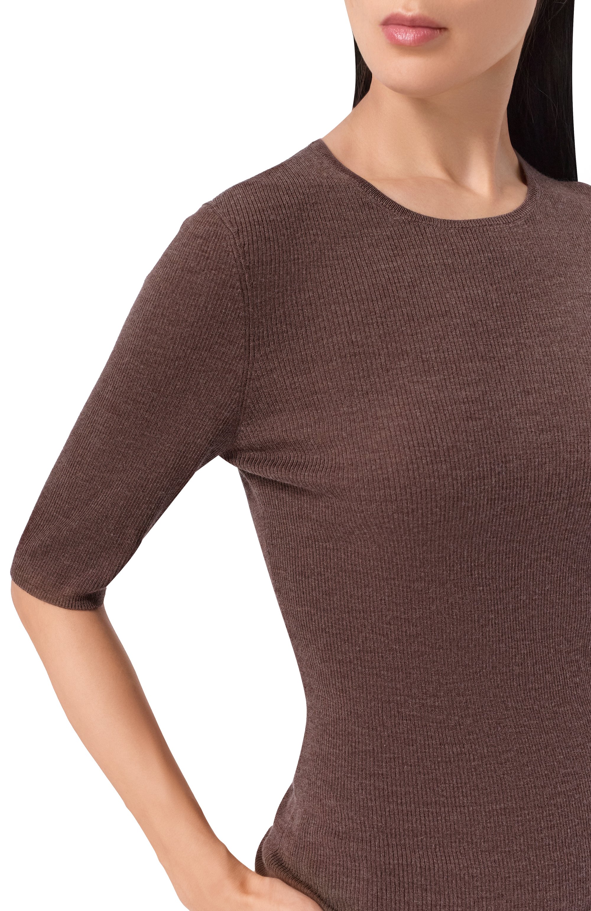 Пуловер из шерсти и шелка 12 STOREEZ, арт. 136269, фото 5