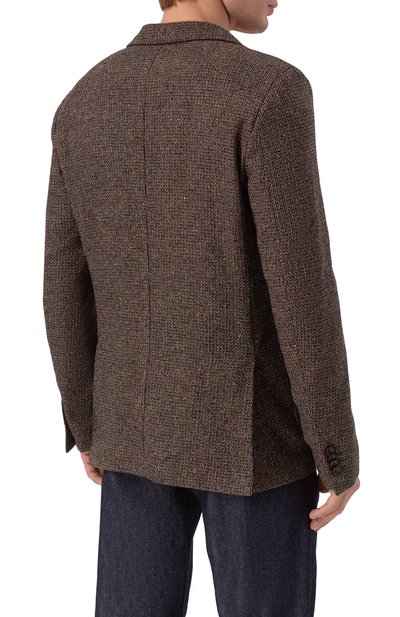 Пиджак из шерсти и шелка ZEGNA, арт. 1D7SG0/R850732A8, фото 5
