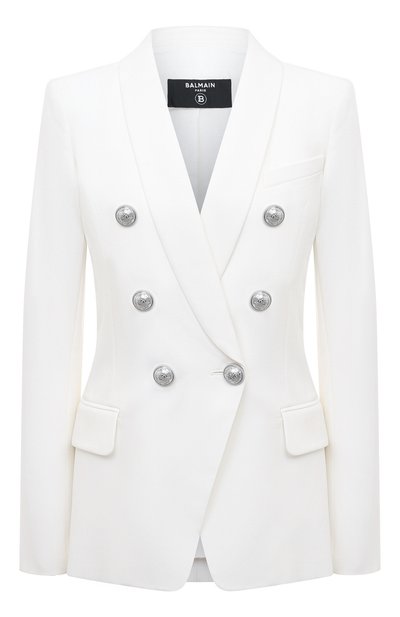 Женский жакет из вискозы и шерсти BALMAIN, арт. TF07471V093