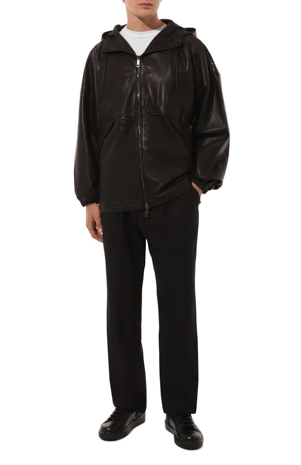 Кожаные кеды DOUCAL'S, арт. DU3321ALEXUF235N, фото 2