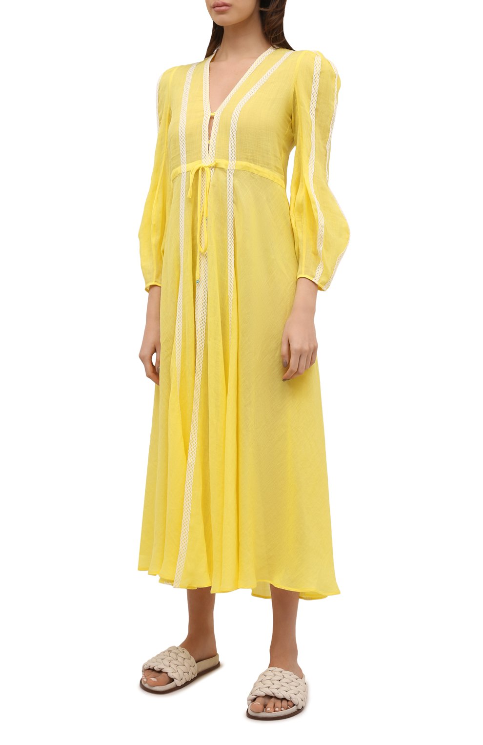 Льняное платье A MERE CO, арт. AMC-RSS22-003YW, фото 3