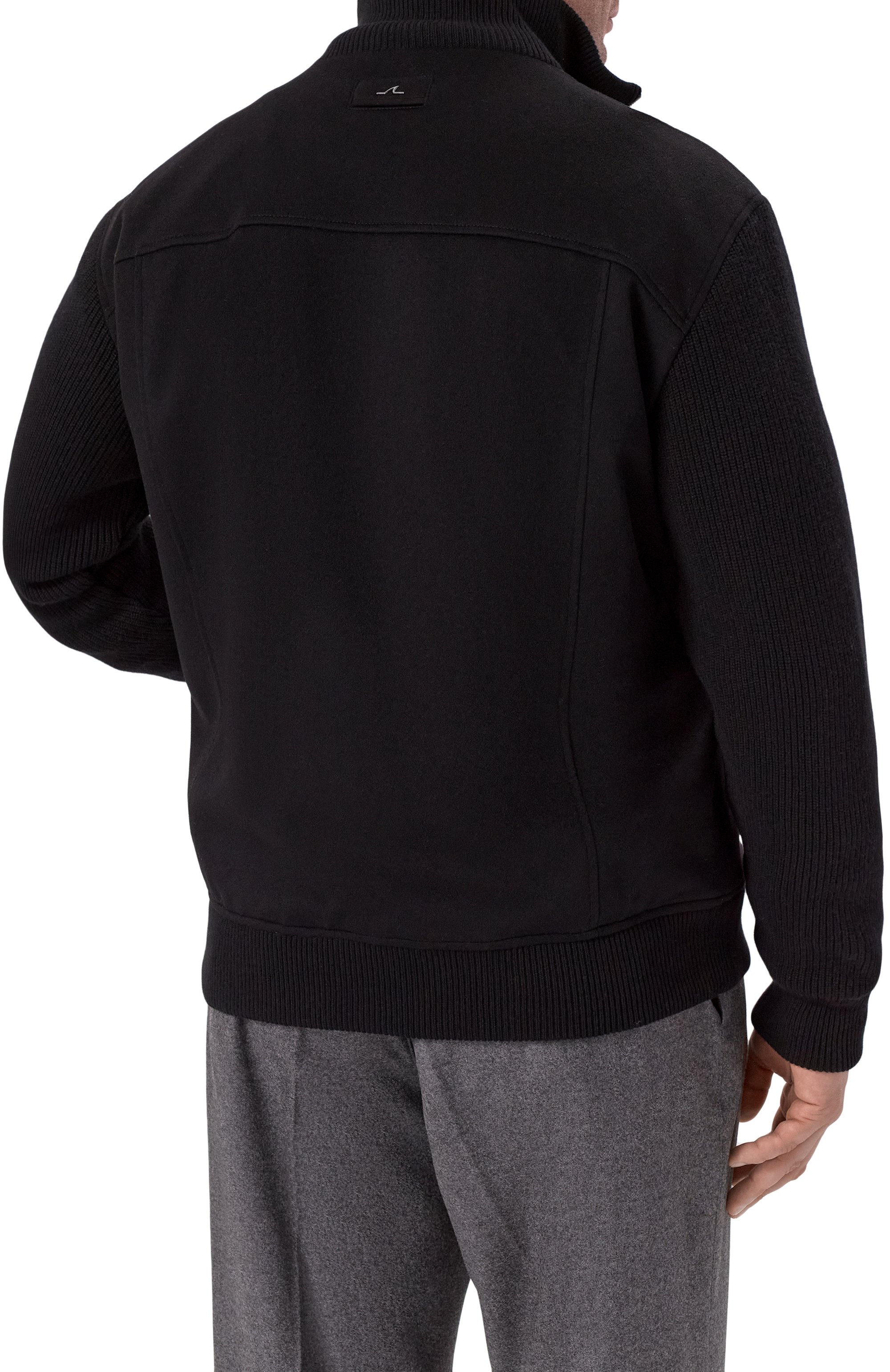 Бомбер из шерсти и кашемира PAUL&SHARK, арт. 15311301, фото 4