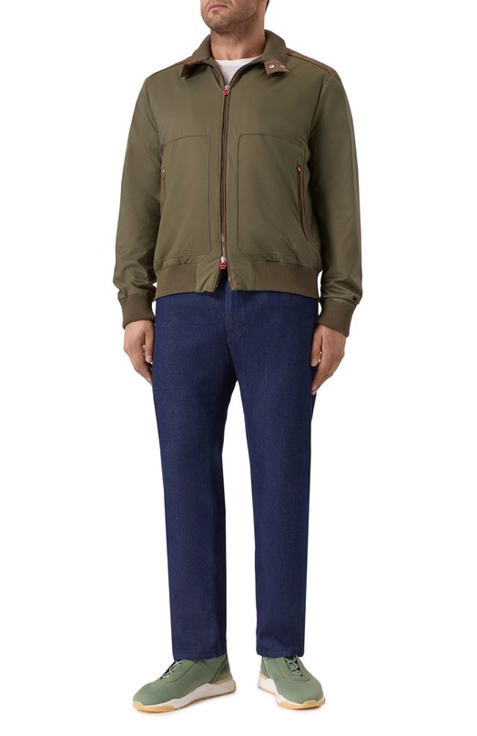 Бомбер Kiton UW2141V0834F04 Хаки  UW2141V0834F04 Фото 2