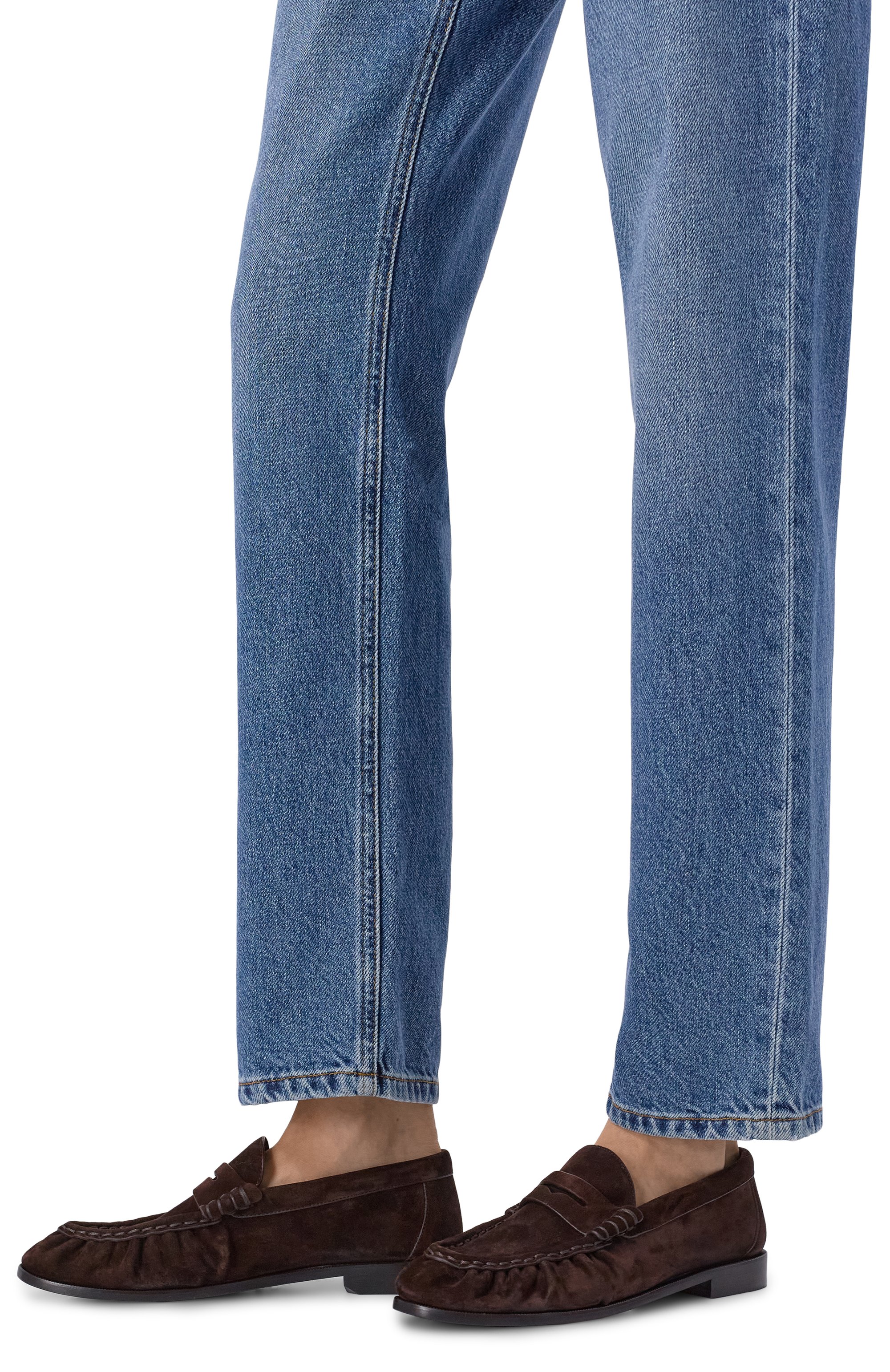 Замшевые пенни-лоферы le loafer SAINT LAURENT, арт. 818908/2W5AA, фото 2