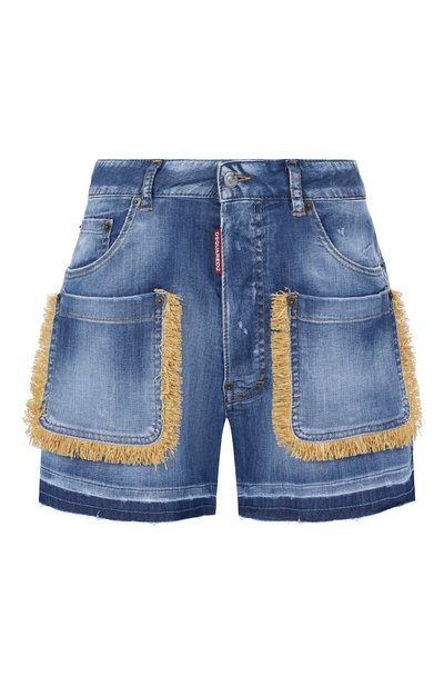 Женские джинсовые шорты DSQUARED2, арт. S73MU0237/S30341