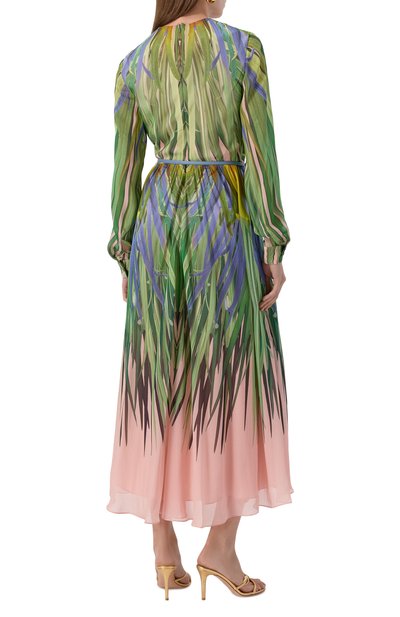 Платье из вискозы и шелка ELIE SAAB, арт. D0750PP25/VI005, фото 4