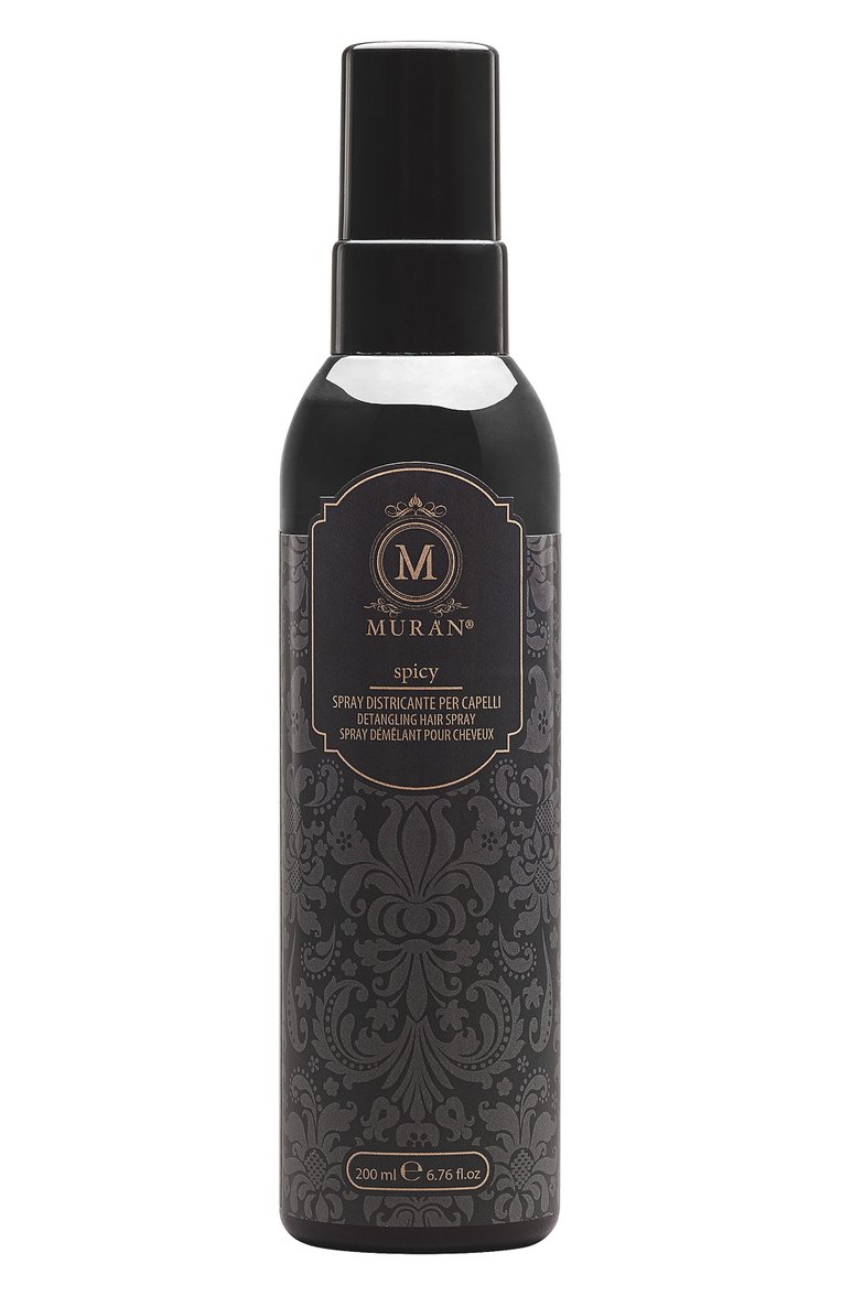Спрей для легкого расчесывания (200ml) MURAN бесцветного цвета, арт. 0806891483027 | Фото 1 (Назначение: Для волос; Тип продукта: Мисты / Спреи; Нос: Не проставлено; Региональные ограничения белый список (Axapta Mercury): Не проставлено; Косметика кросс-кт: Уход У)