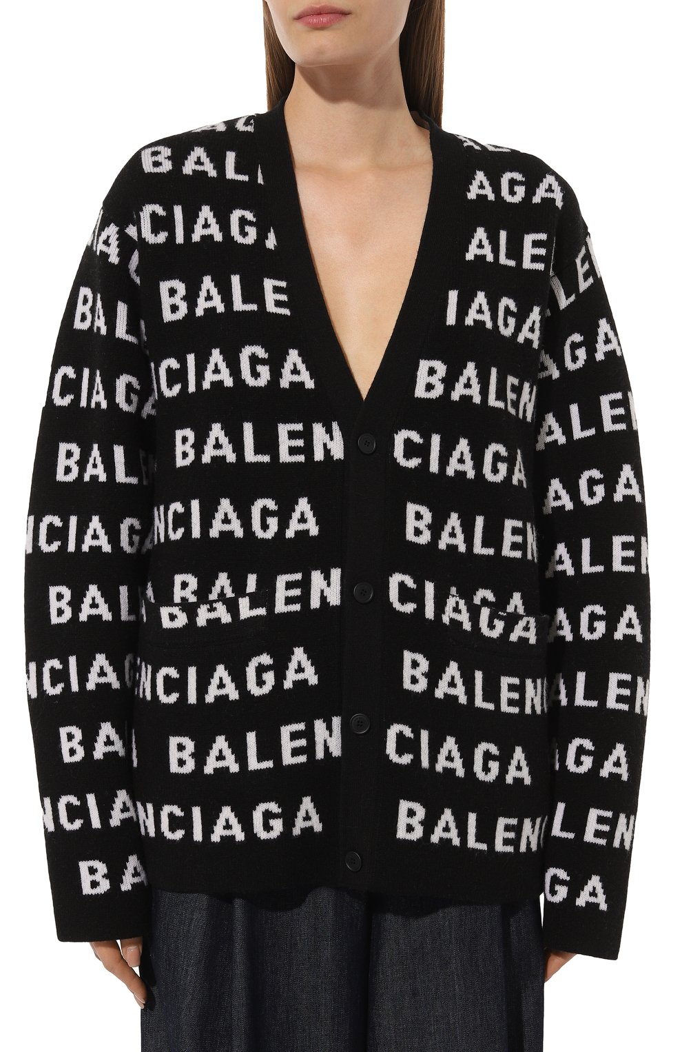 Шерстяной кардиган BALENCIAGA, арт. 766414/T1673, фото 3