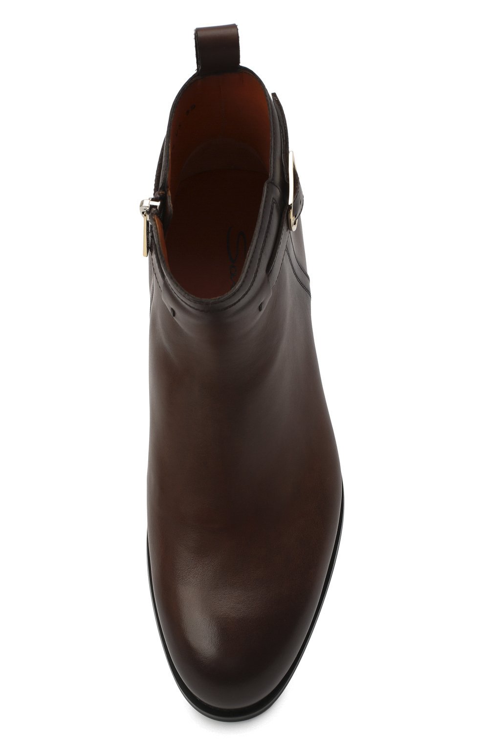 Кожаные сапоги SANTONI, арт. MGNP17310SM0ICLBS52, фото 5