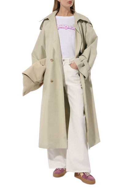 Замшевые кеды SANTONI, арт. WBGT61127FARGTW9, фото 2