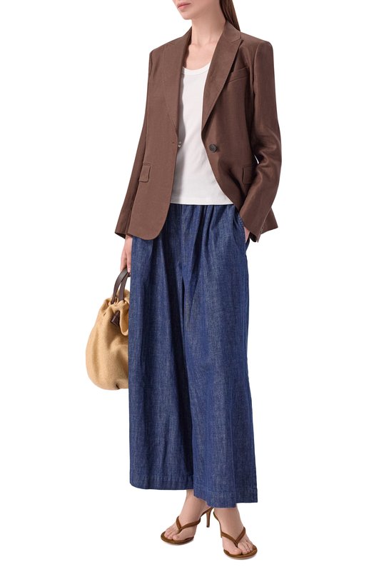 Хлопковая майка Weekend Max Mara WKDMULTIC Белый  WKDMULTIC Фото 2