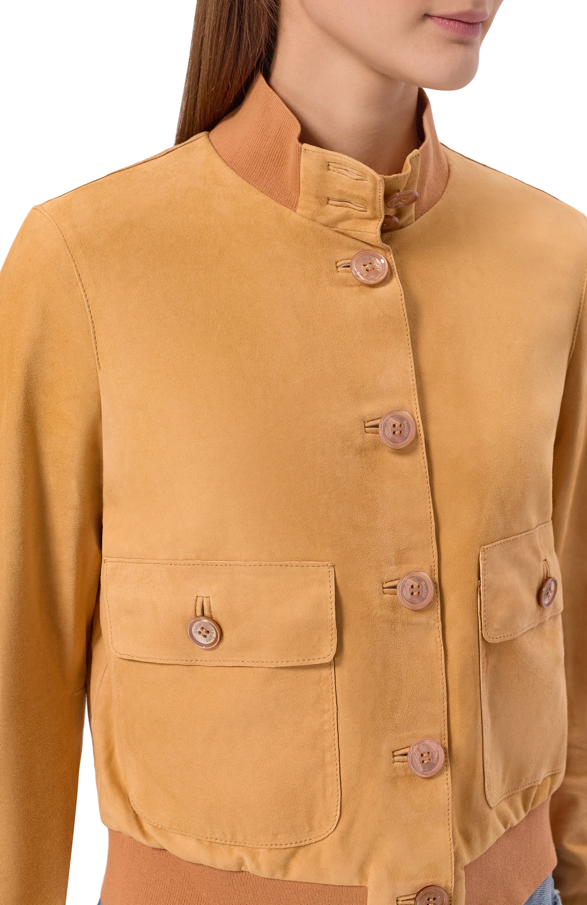 Замшевый бомбер natizza-ur MOORER, арт. NATIZZA-UR, фото 5