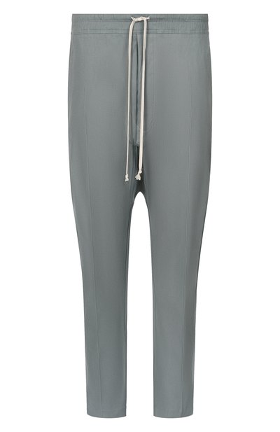 Мужские хлопковые брюки RICK OWENS, арт. RU02E1380/TE