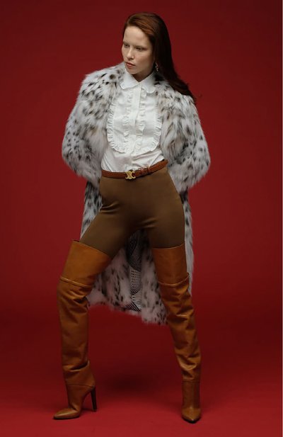 Кожаный ремень CELINE, арт. 45AK93A78, фото 4