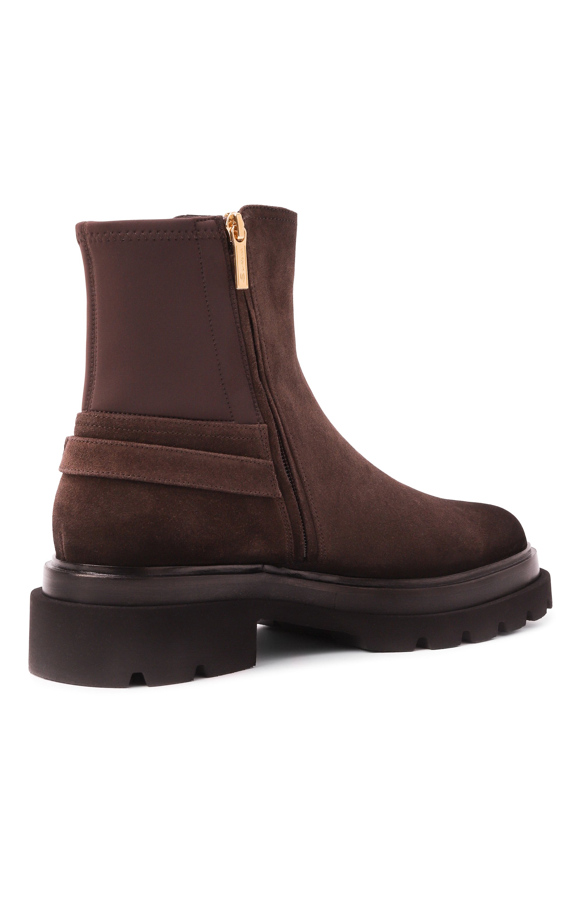 Замшевые ботинки SANTONI, арт. WTEG71104G0MTHI0, фото 5