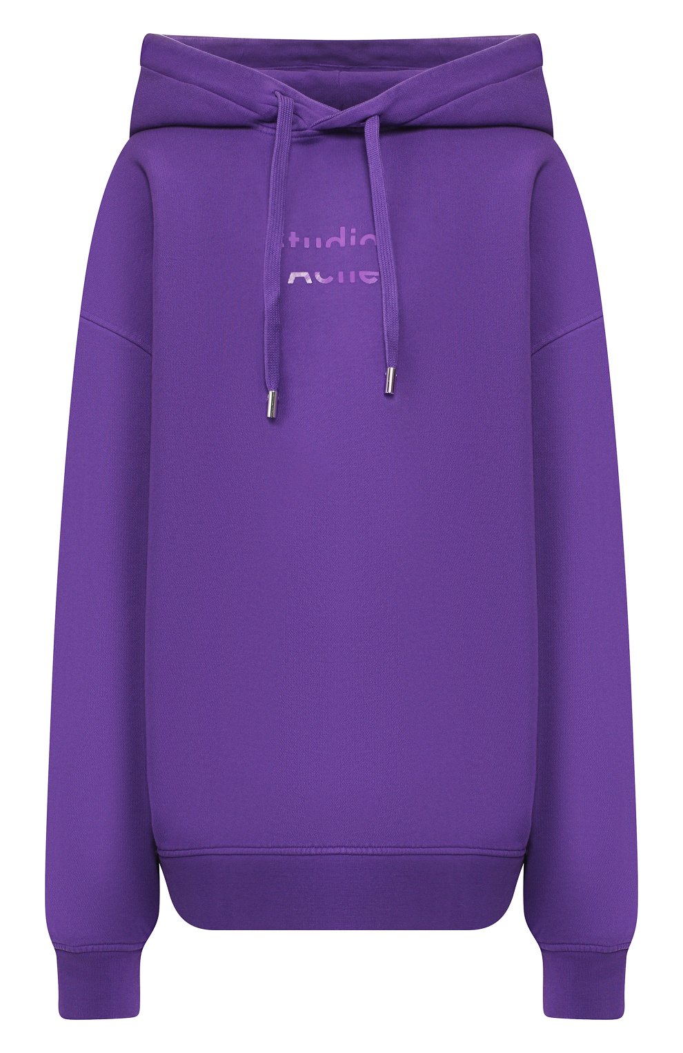 Хлопковое худи ACNE STUDIOS фиолетового цвета по цене 25250 руб., арт. AI0037, фото 1 Хлопковое худи ACNE STUDIOS, арт. AI0037, фото 1