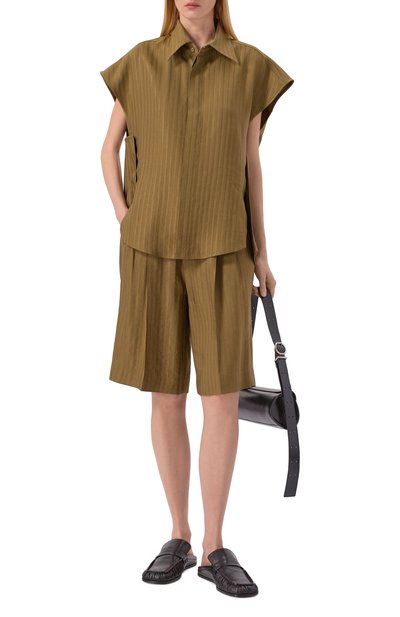 Кожаные сабо JIL SANDER, арт. J15WX0016/P4835, фото 3