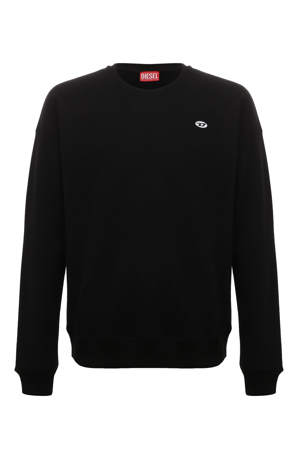 Хлопковый свитшот DIESEL, арт. A03785/0BKAF, фото 1
