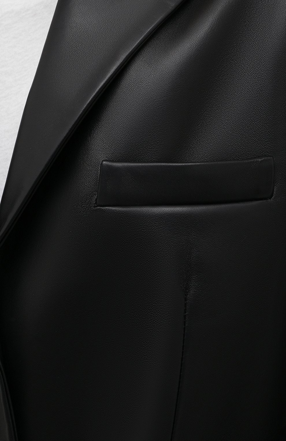 Кожаный жакет ACNE STUDIOS черного цвета по цене 206000 руб., арт. A70141, фото 5 Кожаный жакет ACNE STUDIOS, арт. A70141, фото 5