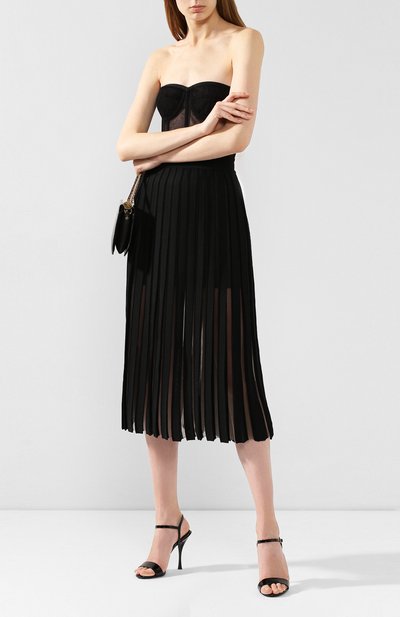 Плиссированная юбка BALMAIN, арт. SF04872/K556, фото 2