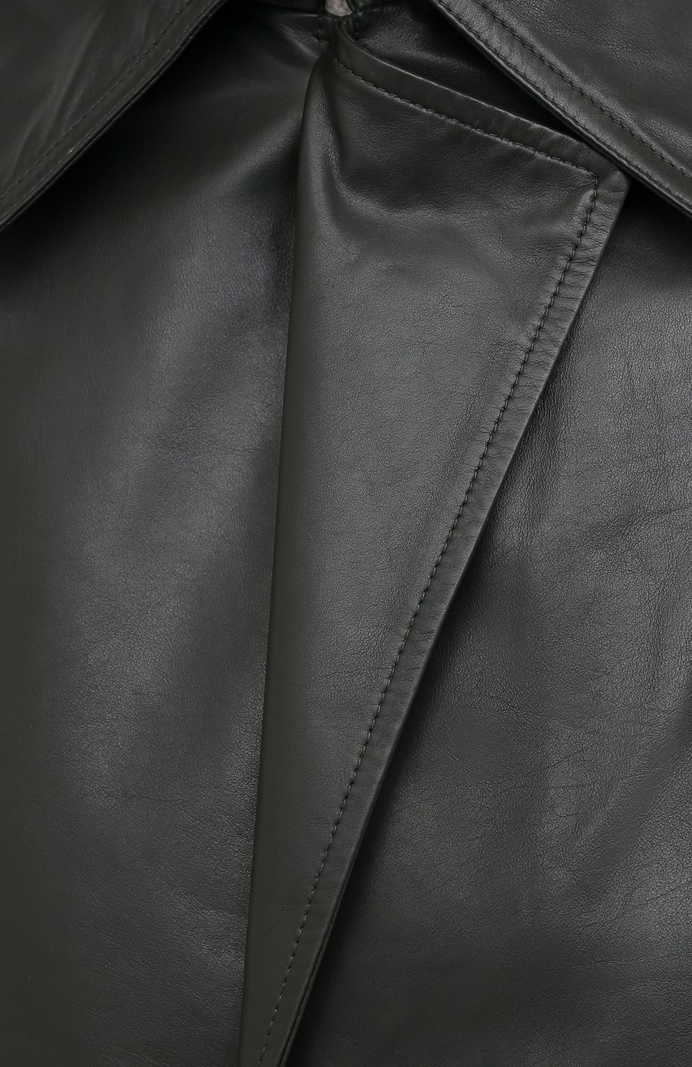 Кожаный тренч BOTTEGA VENETA, арт. 640244/V06E0, фото 5