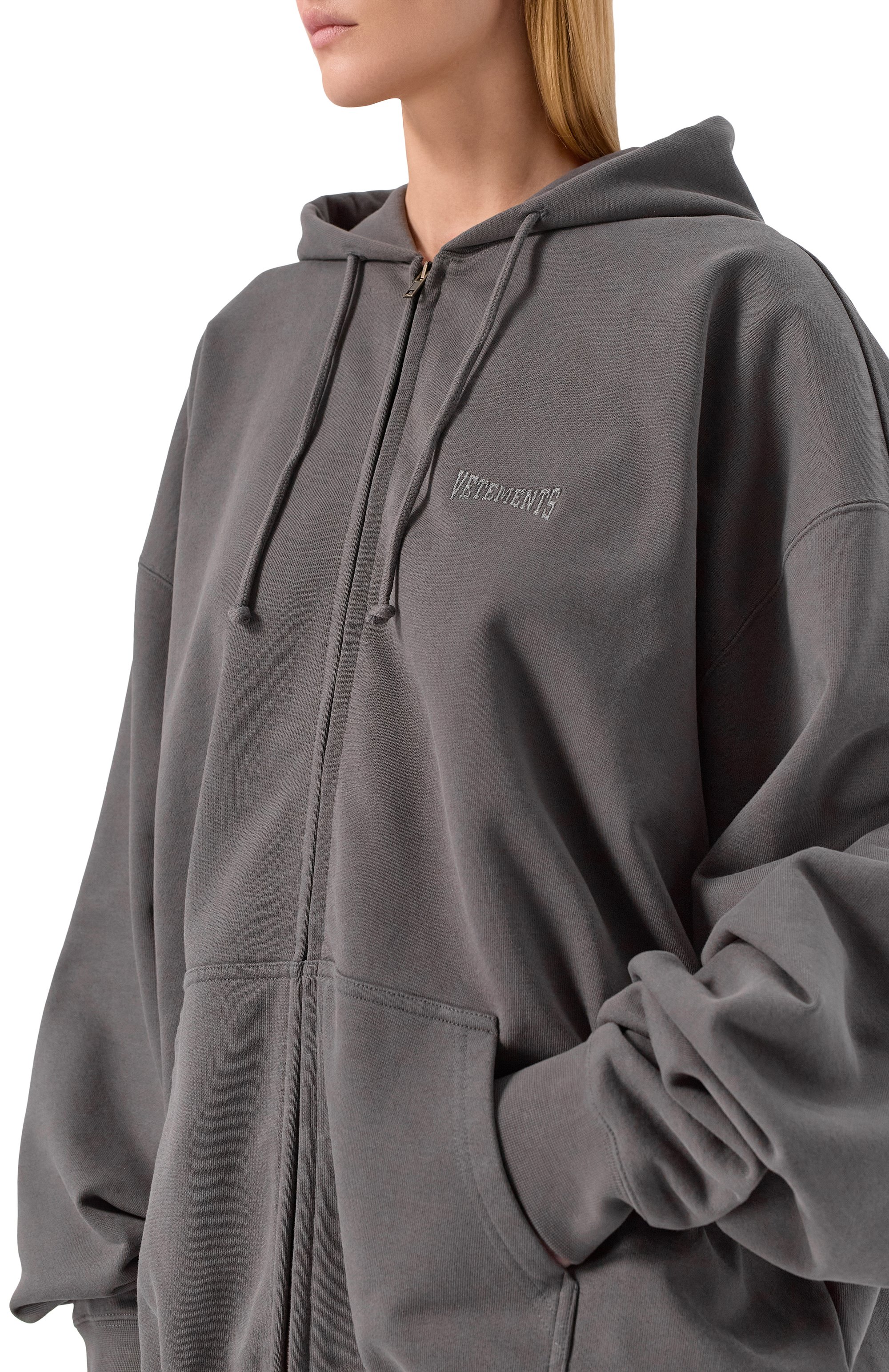 Хлопковая толстовка VETEMENTS, арт. UH76ZU160M, фото 9