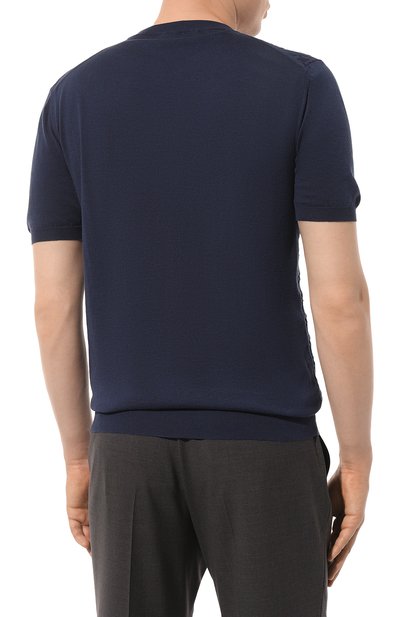 Хлопковый джемпер KITON, арт. UMK0460K2, фото 4