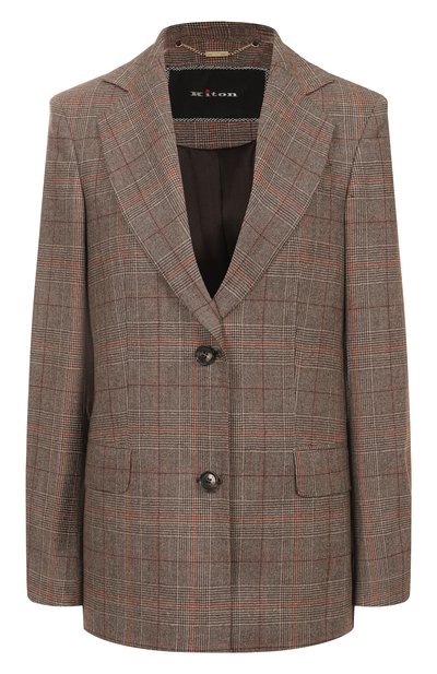 Женский шерстяной жакет KITON, арт. D60509K0571G01