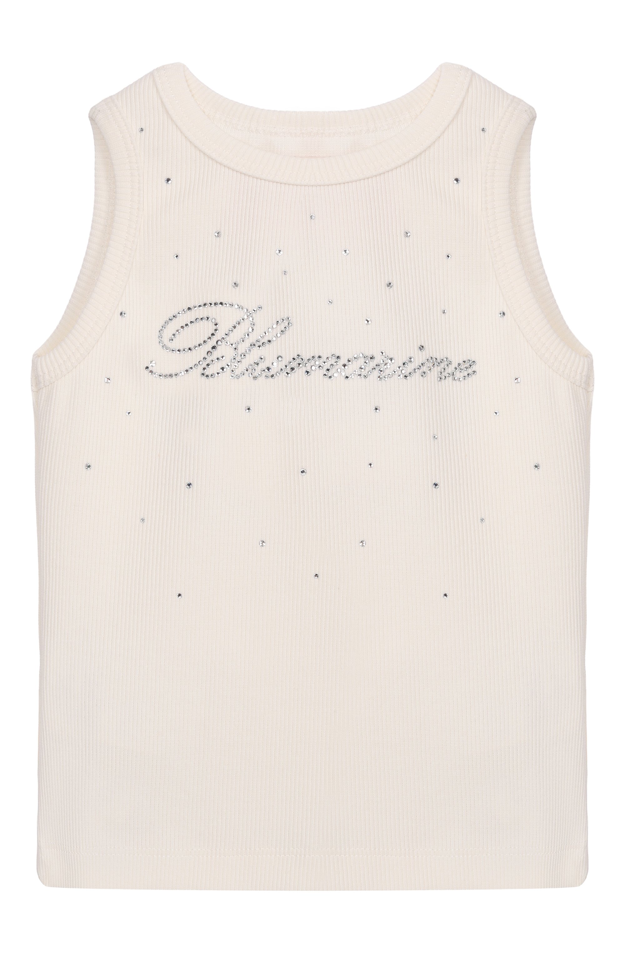 Хлопковая майка BLUMARINE, арт. BFTS0260/CS029, фото 1