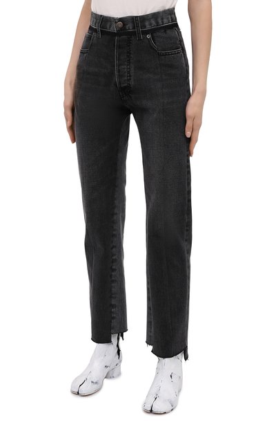 Джинсы MAISON MARGIELA черного цвета по цене 66850 руб., арт. S51LA0132/S30496, фото 3 Джинсы MAISON MARGIELA, арт. S51LA0132/S30496, фото 3