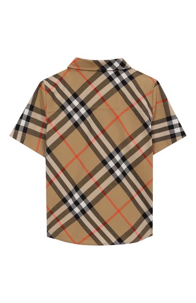 Хлопковая рубашка BURBERRY, арт. 8089807, фото 2