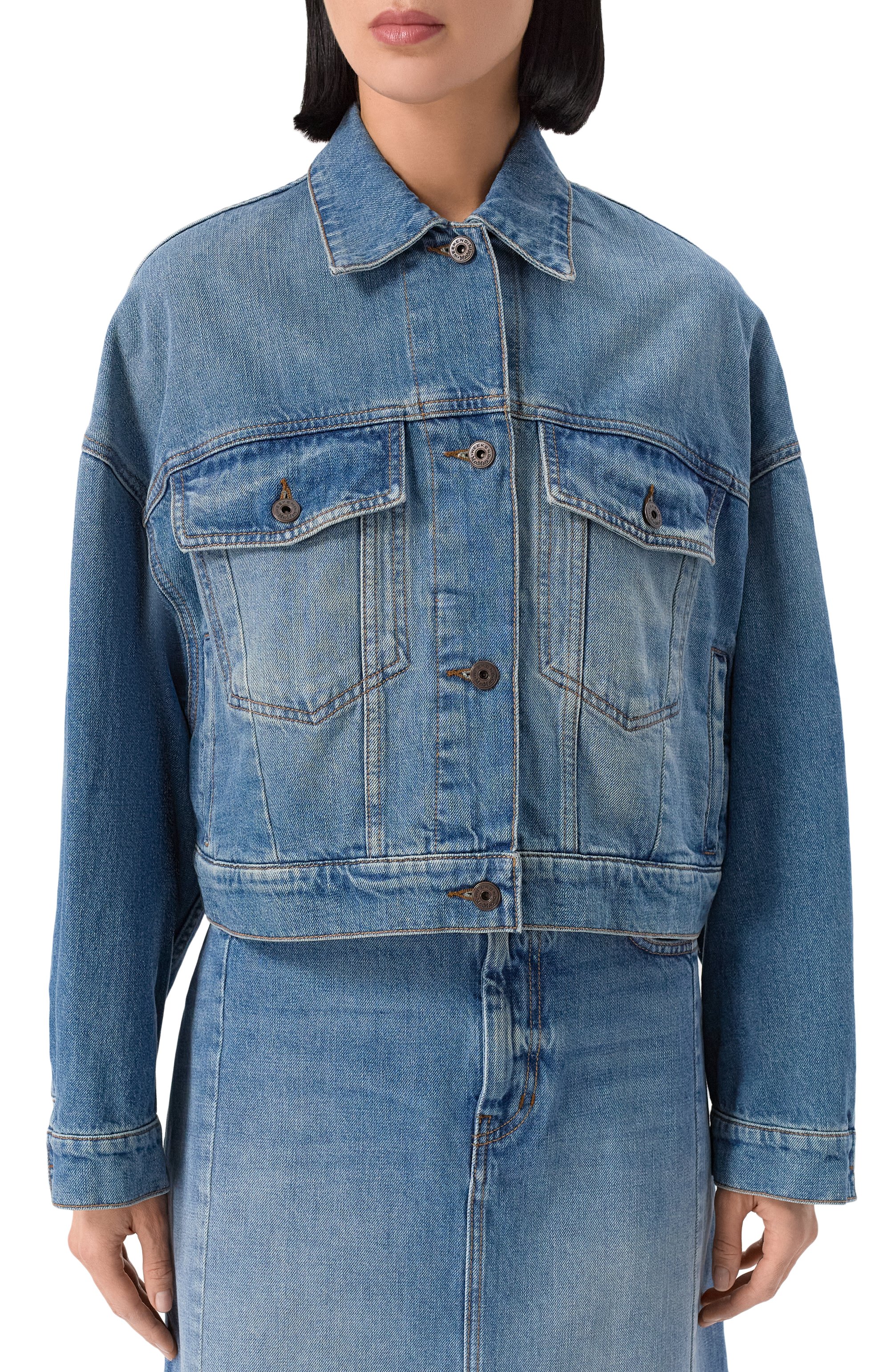 Джинсовая куртка WEEKEND MAX MARA, арт. FIUMANA, фото 3