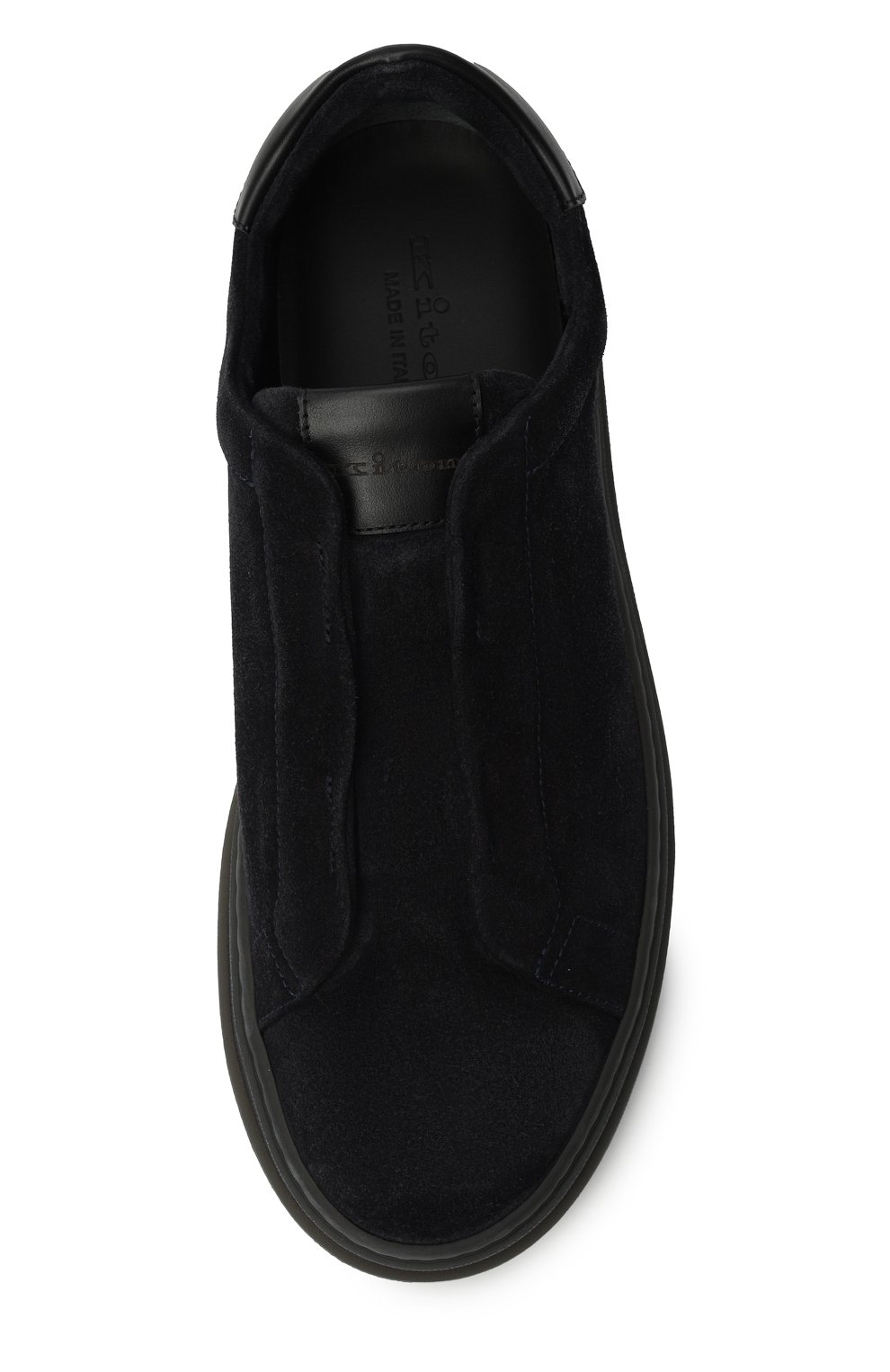 Замшевые кеды KITON, арт. USSA203N0110502, фото 6