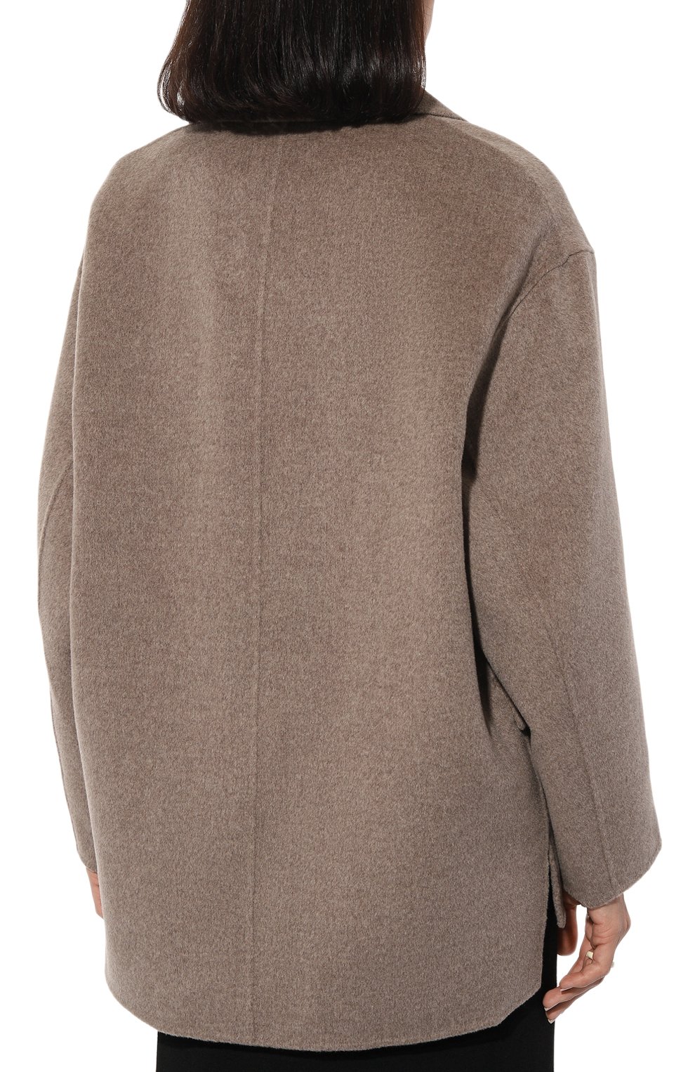 Жакет из шерсти и кашемира LOULOU DE SAISON темно-бежевого цвета по цене 85850 руб., арт. LINA, фото 4 Жакет из шерсти и кашемира LOULOU DE SAISON, арт. LINA, фото 4