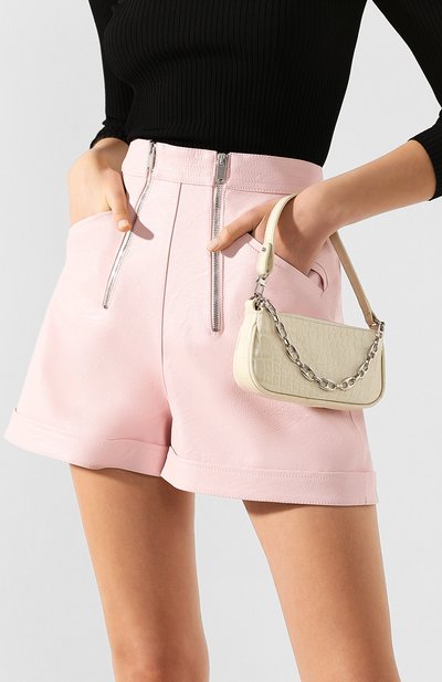 Сумка rachel mini BY FAR кремового цвета по цене 39950 руб., арт. 20CRMIRACEDSMA, фото 2 Сумка rachel mini BY FAR, арт. 20CRMIRACEDSMA, фото 2