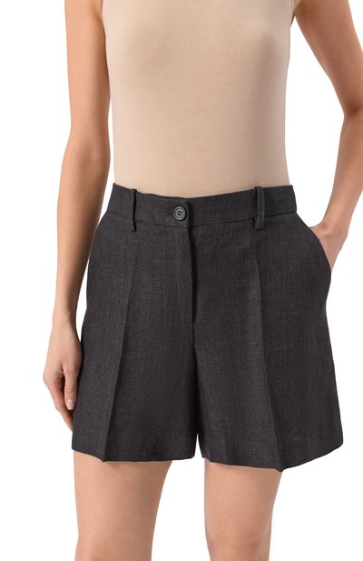 Льняные шорты P.A.R.O.S.H., арт. D210154, фото 5