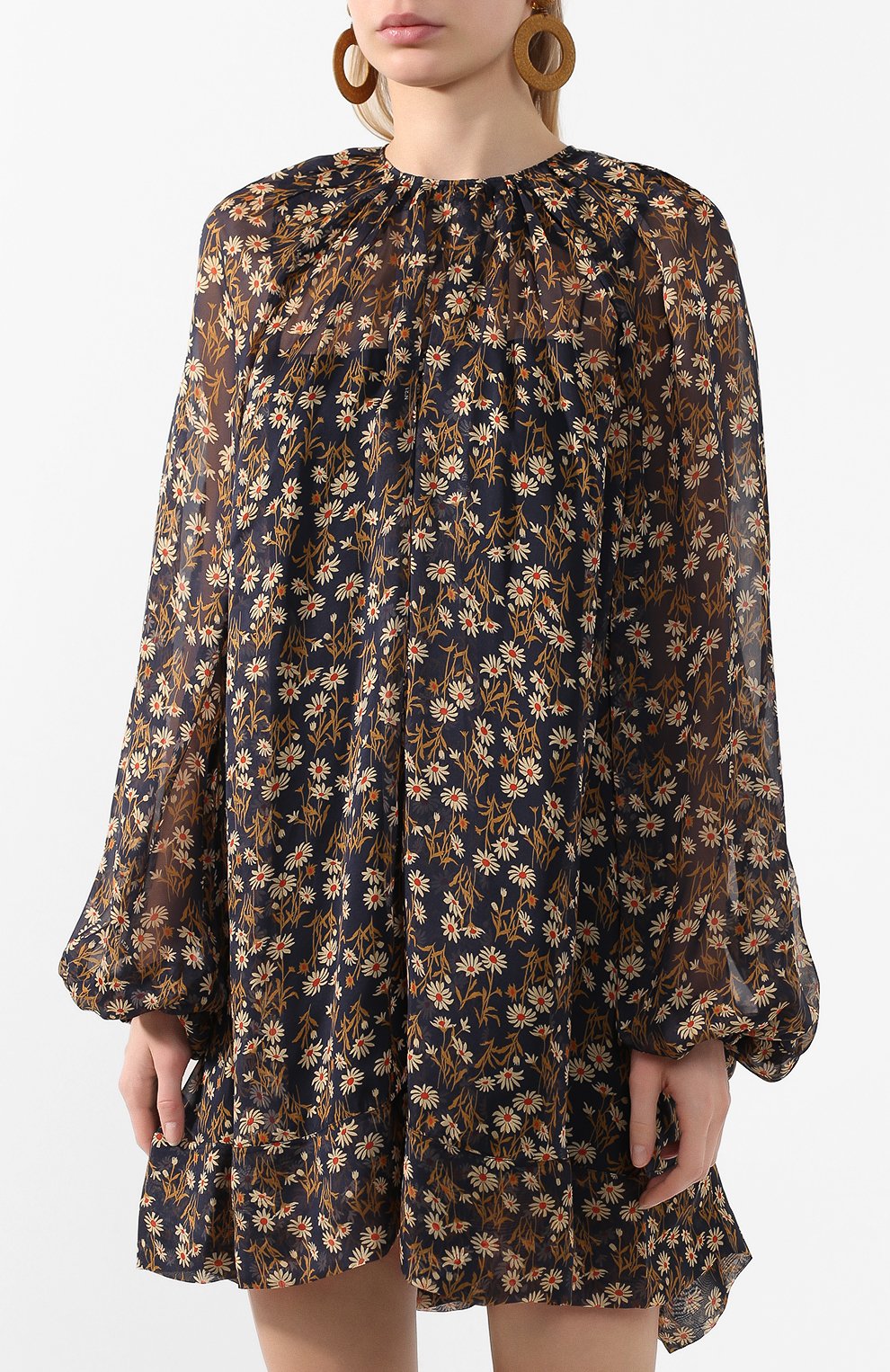 Шелковое платье N21, арт. 20E N2S0/H061/5554, фото 3